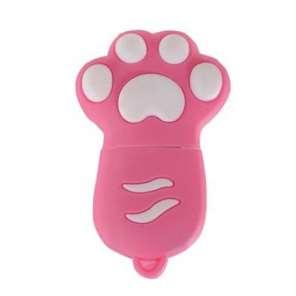 Maßgefertigte USB-Stick hat die Form von einer Tierpfote - Topgiving